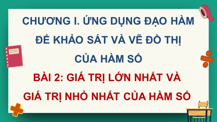 Giáo án và PPT đồng bộ Toán 12 cánh diều