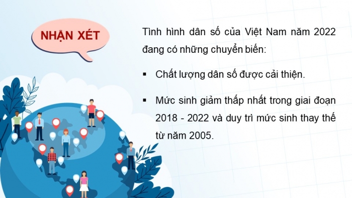 Giáo án điện tử Địa lí 12 kết nối Bài 9: Thực hành Viết báo cáo về một chủ đề dân cư ở Việt Nam