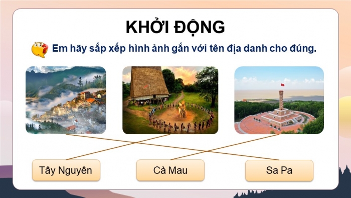 Giáo án điện tử Tiếng Việt 5 chân trời Bài 8: Luyện tập quan sát, tìm ý cho bài văn tả phong cảnh