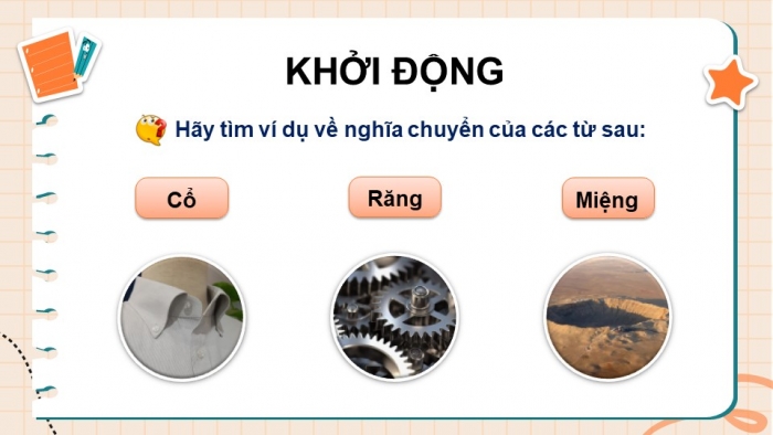 Giáo án điện tử Tiếng Việt 5 chân trời Bài 1: Luyện tập về từ đa nghĩa