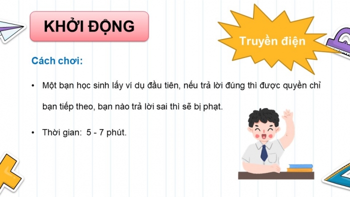 Giáo án điện tử Toán 5 cánh diều Bài 10: Luyện tập