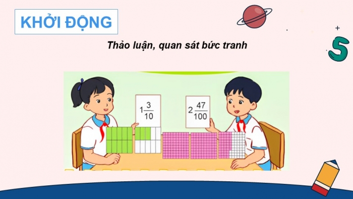 Giáo án điện tử Toán 5 cánh diều Bài 16: Số thập phân (tiếp theo)