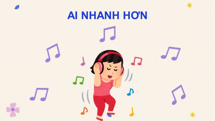 Giáo án điện tử Âm nhạc 5 cánh diều Tiết 2: Ôn tập bài hát Niềm vui của em, Đọc nhạc Bài đọc nhạc số 1