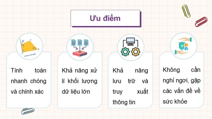 Giáo án điện tử Tin học ứng dụng 12 cánh diều Bài 1: Giới thiệu về Trí tuệ nhân tạo