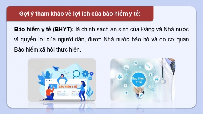 Giáo án điện tử Kinh tế pháp luật 12 cánh diều Bài 3: Bảo hiểm