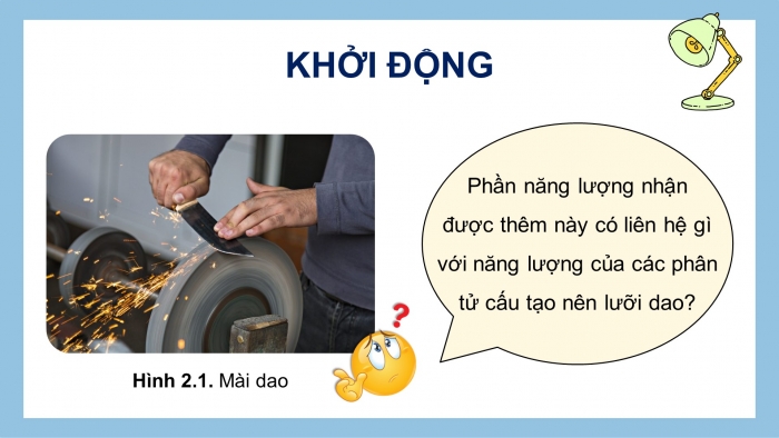 Giáo án điện tử Vật lí 12 cánh diều Bài 2: Định luật 1 của nhiệt động lực học