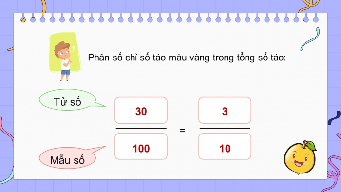 Giáo án điện tử Toán 5 chân trời Bài 4: Phân số thập phân