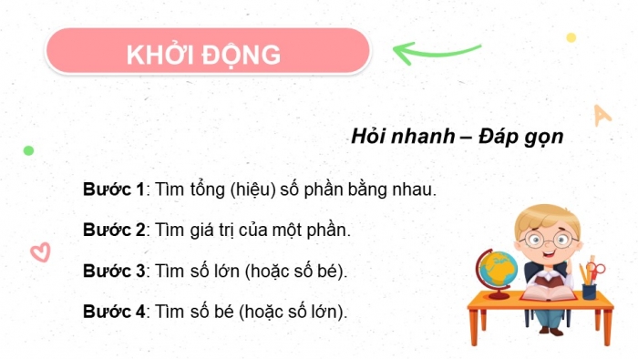 Giáo án điện tử Toán 5 chân trời Bài 12: Em làm được những gì?