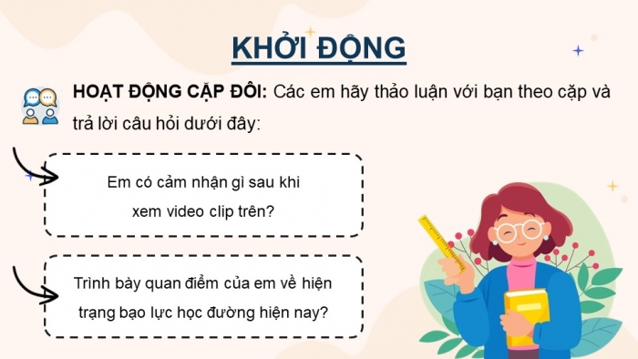 Giáo án điện tử hoạt động trải nghiệm 12 kết nối tri thức chủ đề 1 tuần 4