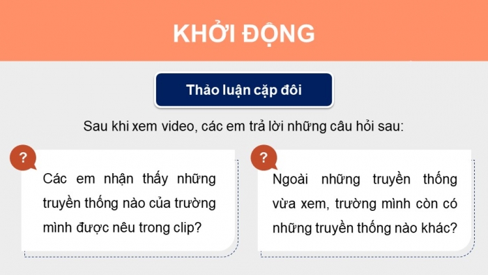 Giáo án điện tử Hoạt động trải nghiệm 9 Kết nối chủ đề 1 tuần 3