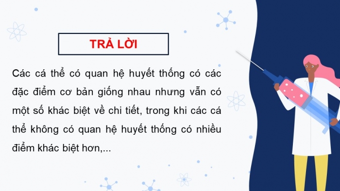 Giáo án điện tử Sinh học 12 kết nối Bài 2: Gene, quá trình truyền đạt thông tin di truyền và hệ gene