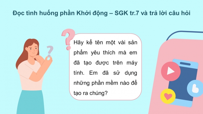 Giáo án điện tử Tin học 5 cánh diều Chủ đề A Bài 2: Thực hành tạo sản phẩm số