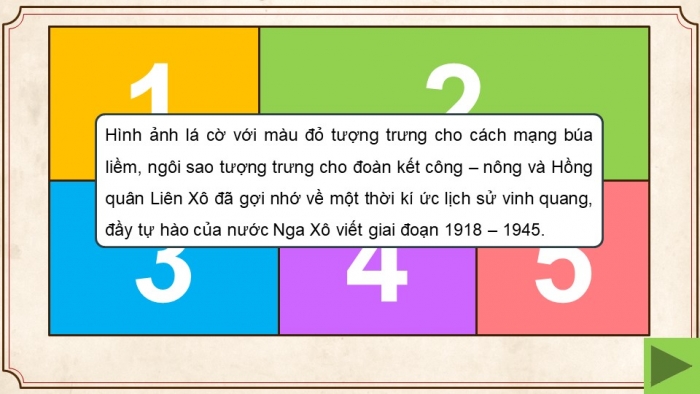 Giáo án điện tử Lịch sử 9 kết nối Bài 1: Nước Nga và Liên Xô từ năm 1918 đến năm 1945