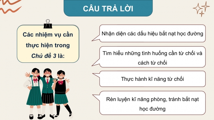 Giáo án và PPT đồng bộ Hoạt động trải nghiệm hướng nghiệp 8 chân trời sáng tạo Bản 1