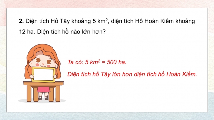 Giáo án điện tử Toán 5 kết nối Bài 16: Các đơn vị đo diện tích