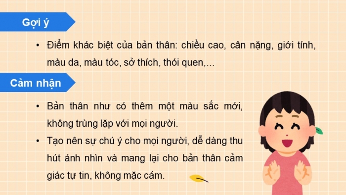 Giáo án điện tử Đạo đức 5 chân trời Bài 3: Em tôn trọng sự khác biệt của người khác