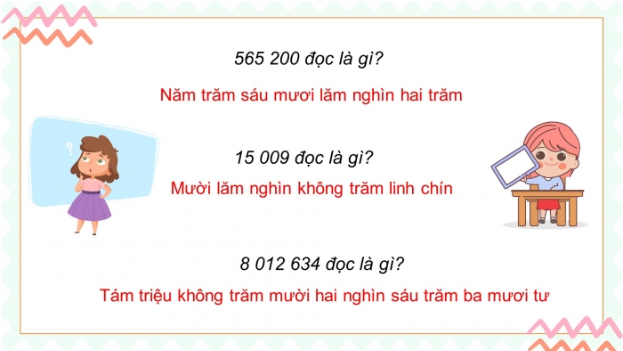 Giáo án điện tử Toán 5 cánh diều Bài 1: Ôn tập về số tự nhiên