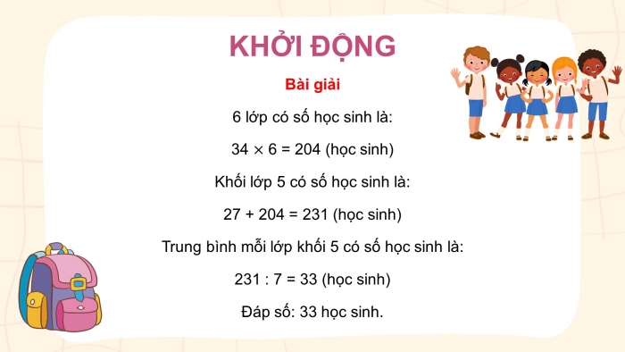 Giáo án điện tử Toán 5 cánh diều Bài 3: Ôn tập về giải toán