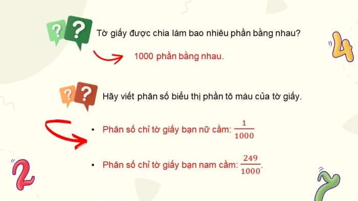 Giáo án điện tử Toán 5 cánh diều Bài 15: Số thập phân (tiếp theo)