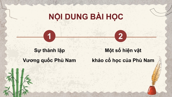 Giáo án điện tử Lịch sử và Địa lí 5 cánh diều Bài 6: Vương quốc Phù Nam