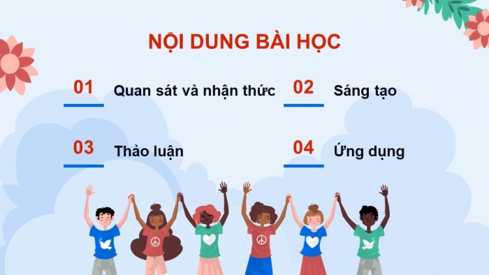 Giáo án điện tử Mĩ thuật 5 cánh diều Bài 4: Em yêu hòa bình