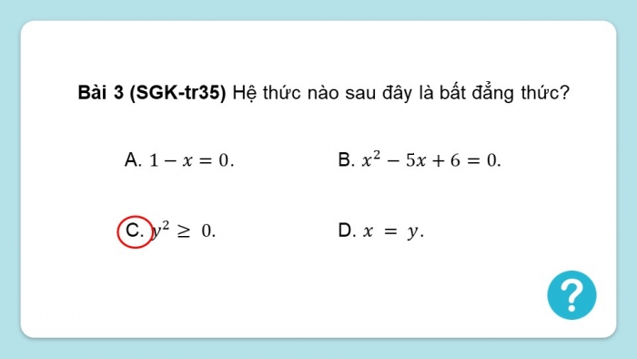 Giáo án điện tử Toán 9 chân trời Bài tập cuối chương 2