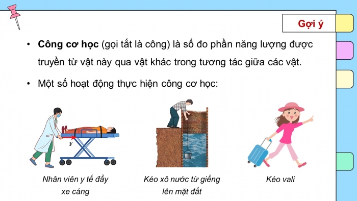 Giáo án điện tử KHTN 9 chân trời - Phân môn Vật lí Bài Ôn tập chủ đề 1