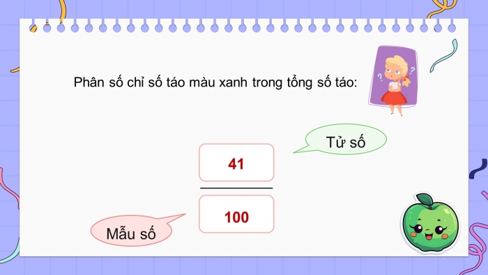 Giáo án điện tử Toán 5 chân trời Bài 4: Phân số thập phân