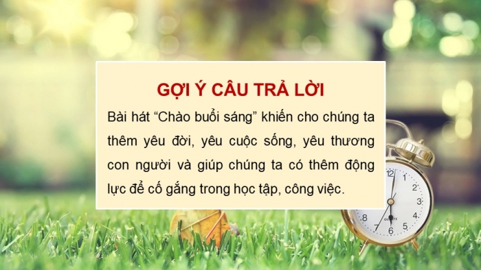 Giáo án điện tử Hoạt động trải nghiệm 9 chân trời bản 2 Chủ đề 2 Tuần 7