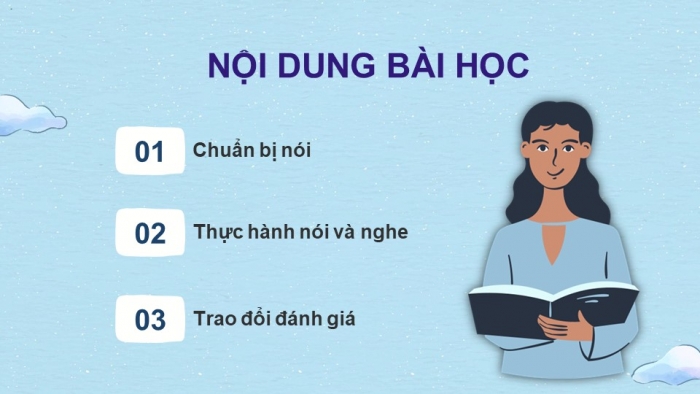 Giáo án điện tử Ngữ văn 12 kết nối Bài 3: Thuyết trình về một vấn đề liên quan đến tuổi trẻ