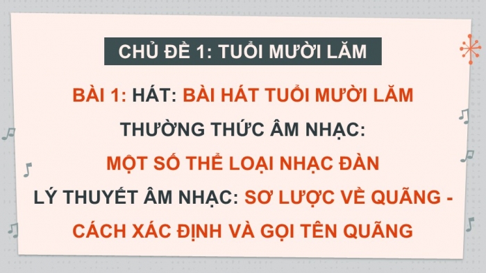 Giáo án và PPT đồng bộ Âm nhạc 9 cánh diều