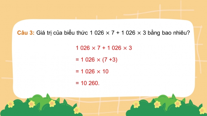 Giáo án điện tử Toán 5 kết nối Bài 2: Ôn tập các phép tính với số tự nhiên