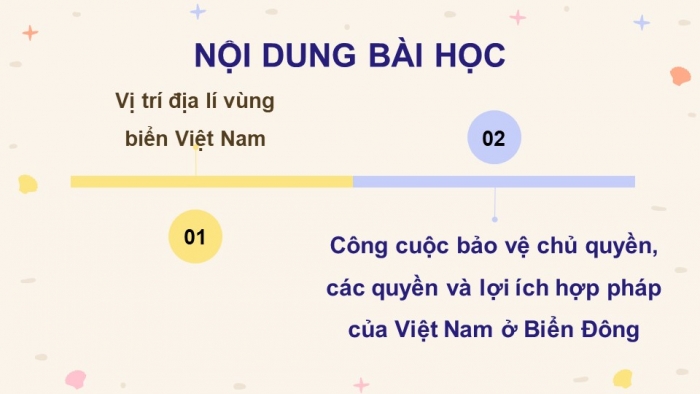 Giáo án điện tử Lịch sử và Địa lí 5 cánh diều Bài 3: Biển, đảo Việt Nam