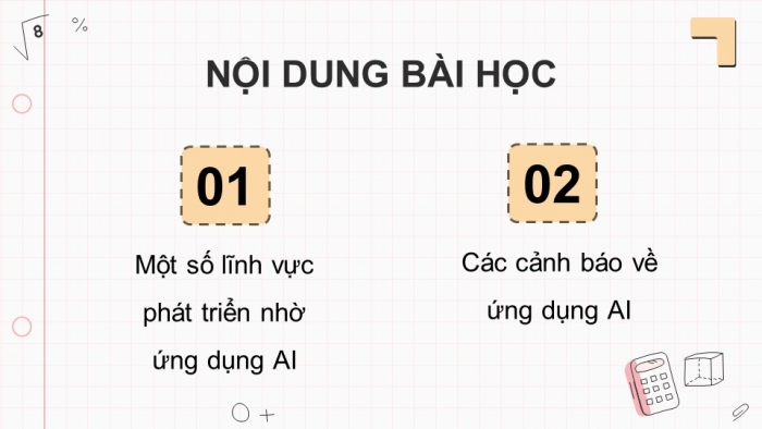 Giáo án điện tử Tin học ứng dụng 12 cánh diều Bài 2: Giới thiệu về Trí tuệ nhân tạo (Tiếp theo)