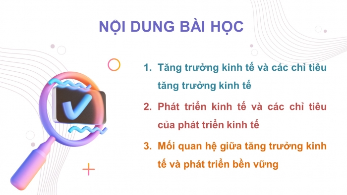 Giáo án điện tử Kinh tế pháp luật 12 chân trời Bài 1: Tăng trưởng kinh tế và phát triển kinh tế