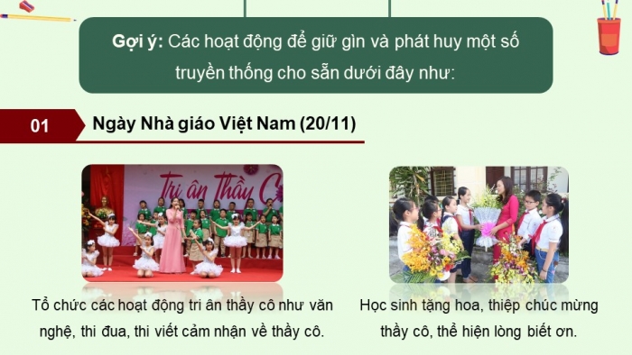 Giáo án điện tử hoạt động trải nghiệm 12 kết nối tri thức chủ đề 1 tuần 3