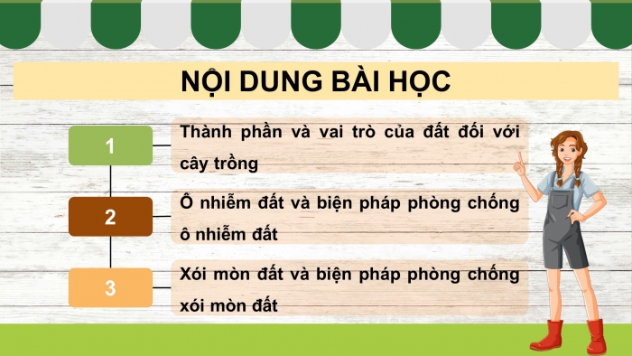 Giáo án điện tử Khoa học 5 cánh diều Bài 1: Đất và bảo vệ môi trường đất