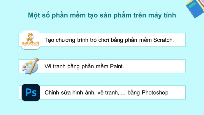 Giáo án điện tử Tin học 5 cánh diều Chủ đề A Bài 2: Thực hành tạo sản phẩm số