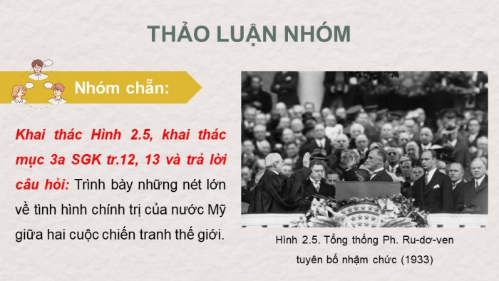 Giáo án điện tử Lịch sử 9 kết nối bài 2: Châu Âu và nước Mỹ từ năm 1918 đến năm 1945 (bổ sung)