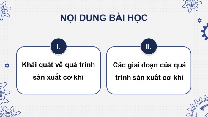 Giáo án và PPT đồng bộ Công nghệ 11 Công nghệ cơ khí Kết nối tri thức