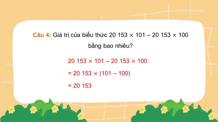 Giáo án điện tử Toán 5 kết nối Bài 2: Ôn tập các phép tính với số tự nhiên