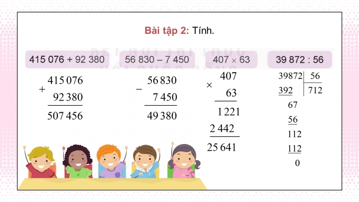 Giáo án điện tử Toán 5 kết nối Bài 9: Luyện tập chung