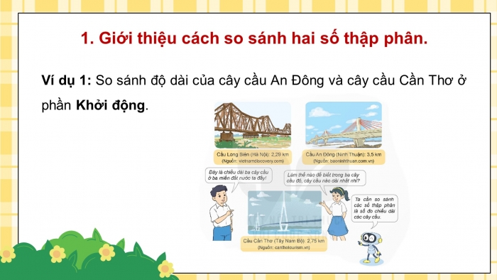 Giáo án điện tử Toán 5 kết nối Bài 11: So sánh các số thập phân