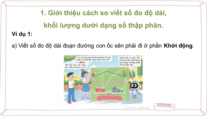 Giáo án điện tử Toán 5 kết nối Bài 12: Viết số đo đại lượng dưới dạng số thập phân