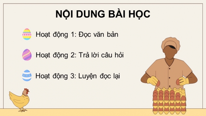 Giáo án điện tử Tiếng Việt 5 chân trời Bài 3: Tiếng gà trưa