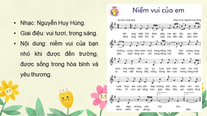 Giáo án và PPT đồng bộ Âm nhạc 5 cánh diều