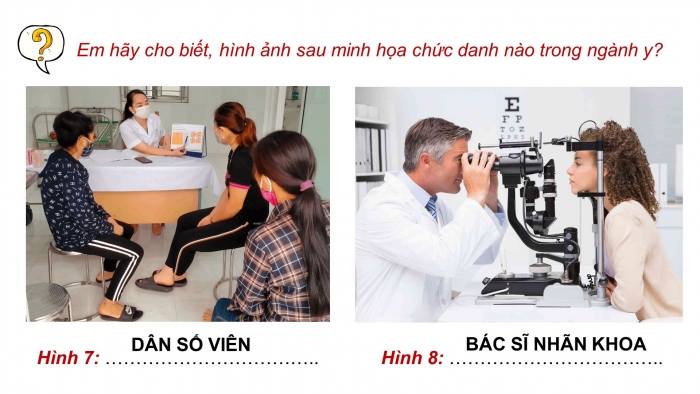 Giáo án điện tử Mĩ thuật 9 chân trời bản 2 Bài 3: Vẻ đẹp ngành y