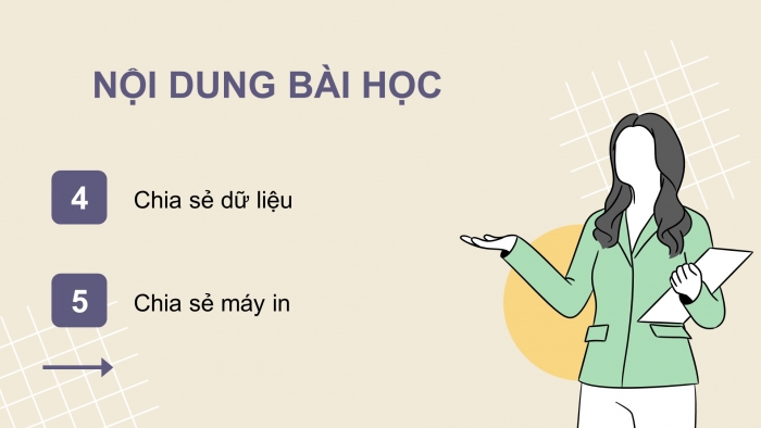 Giáo án điện tử Tin học ứng dụng 12 cánh diều Bài 3: Thực hành thiết lập kết nối và sử dụng mạng