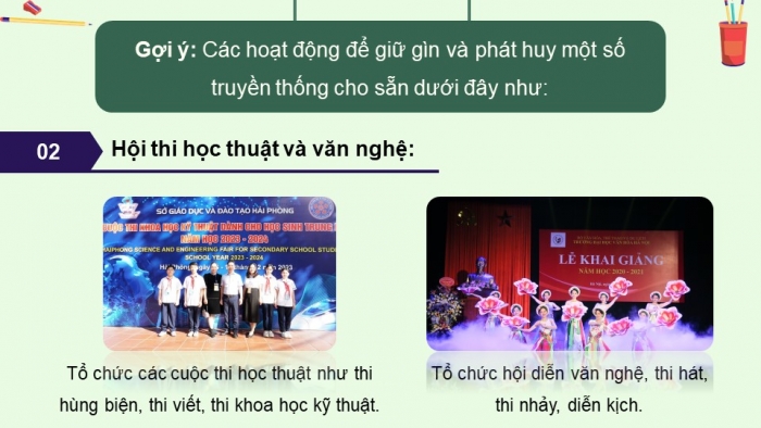 Giáo án điện tử hoạt động trải nghiệm 12 kết nối tri thức chủ đề 1 tuần 3