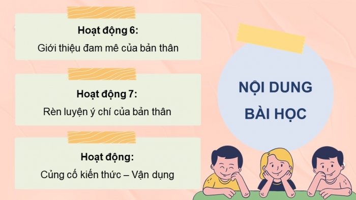 Giáo án điện tử hoạt động trải nghiệm 12 kết nối tri thức chủ đề 2 tuần 3